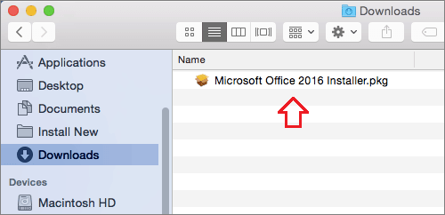 upgrading to a new version of office for mac